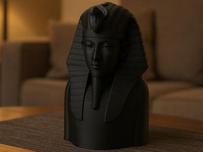 Pharaoh Storage Box – Egyptian Bust Container
