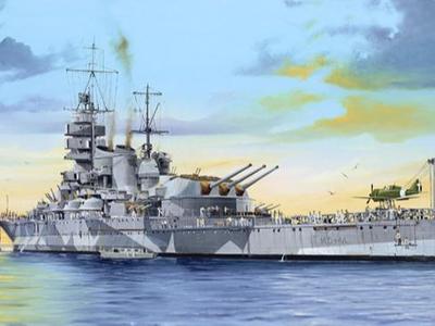 Italian Navy Battleship RN Roma Trumpeter 05318