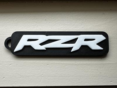 Polaris RZR keychain