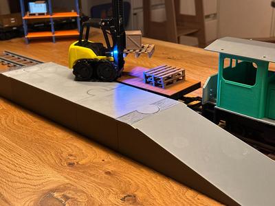 Modular Ramp for Cyberbrick & Scale G (LGB)