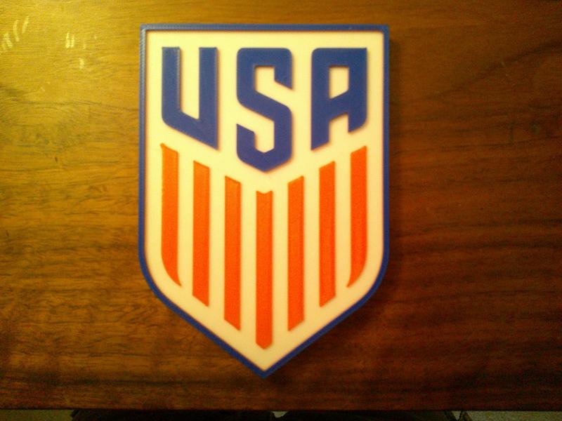 USA Soccer Logo Coaster or plaque