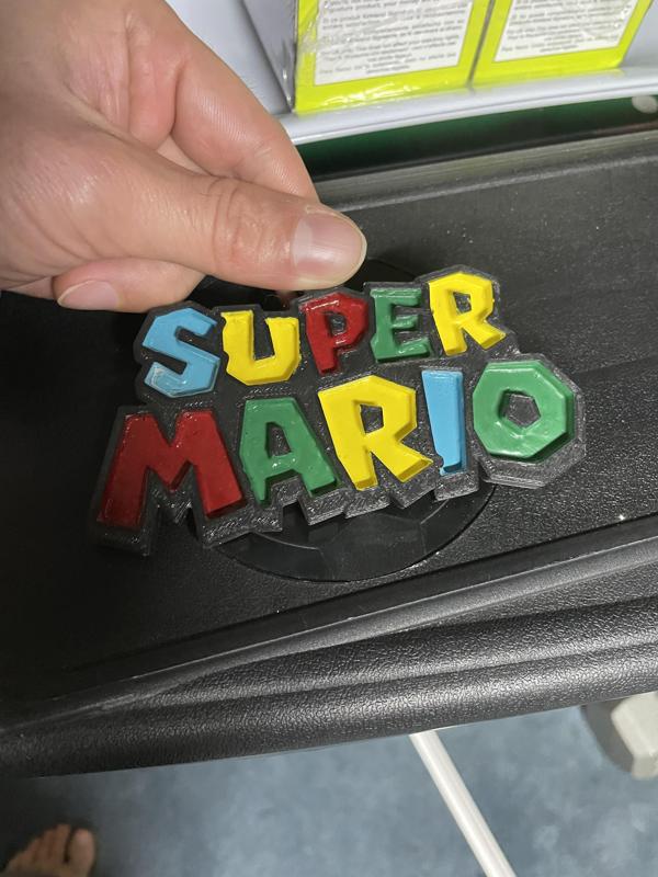 Super Mario Logo Decal
