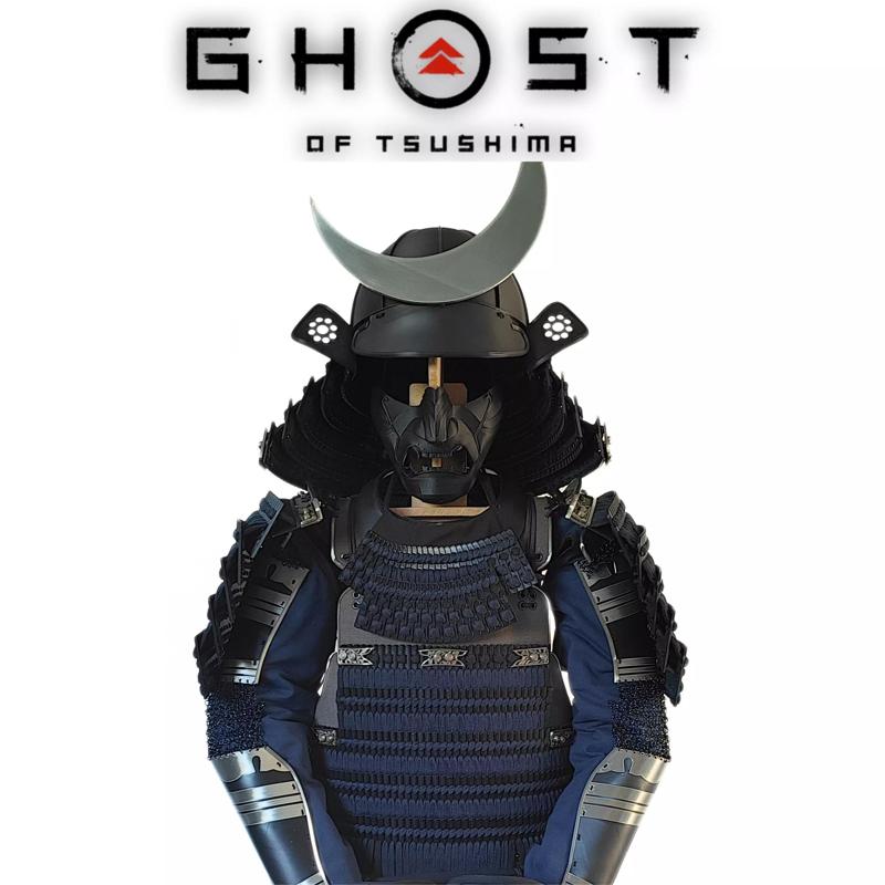 Ghost of Tsushima samurai clan armor kozane version