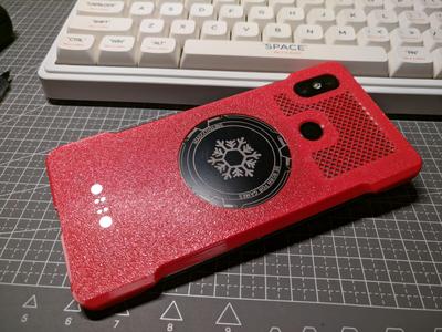 mi8 phone case with magnetic charging contacts compatible with Xiaomi 14 battery