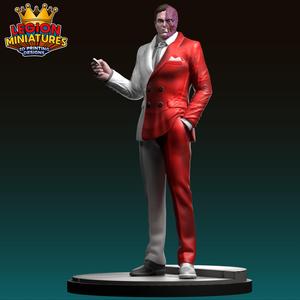 Marvel crisis protocol two face presupported included