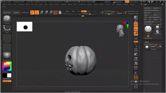 Halloween pumpkin