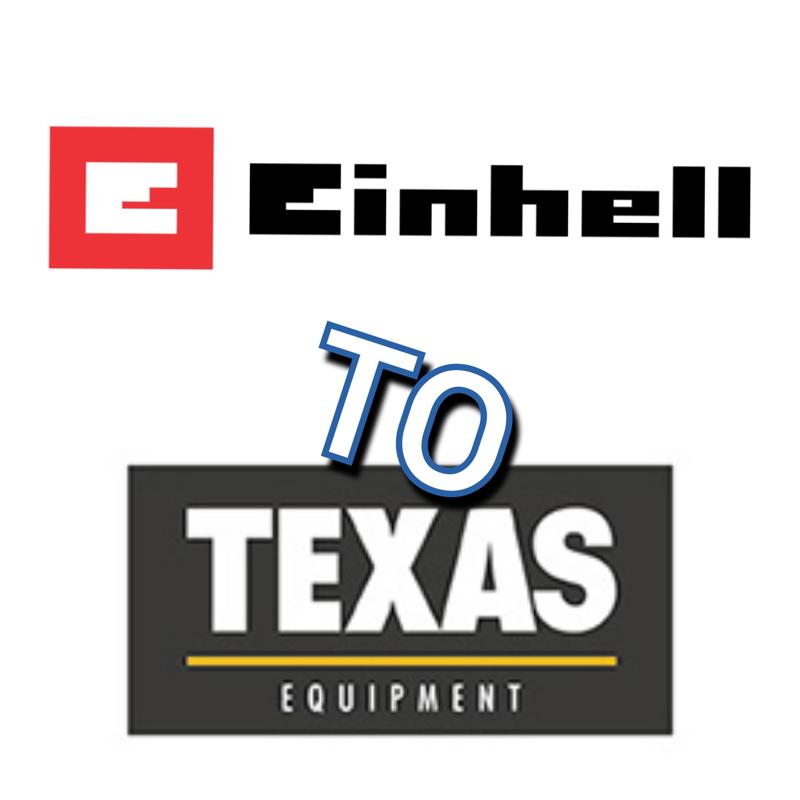 ADAPTER EINHELL 18V BATTERY TO TEXAS 18V MACHINE