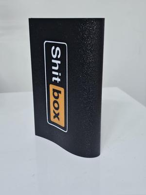 Sh!tbox Novelty Car tag