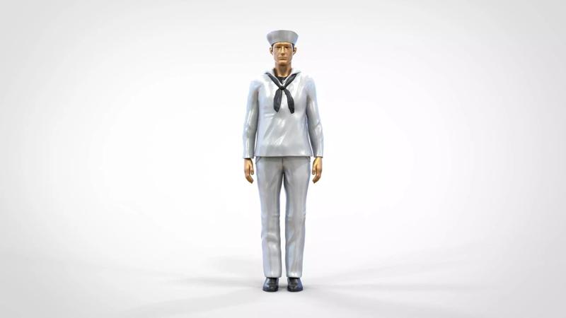 N2 Navy Reserve Enlisted Sailor man