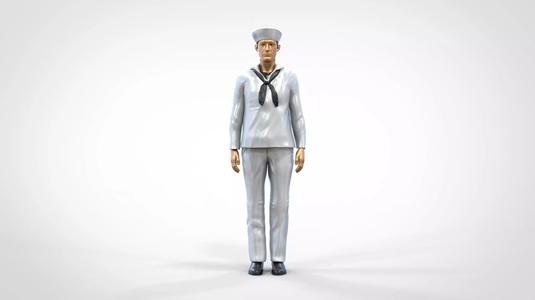 N2 Navy Reserve Enlisted Sailor man