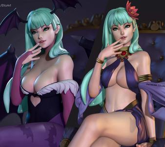 Morrigan Aensland - Version 1 and 2