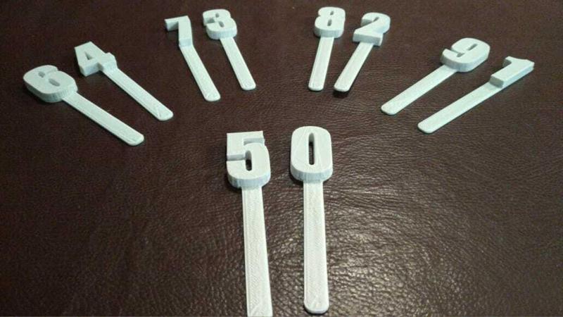 NUMBERS FOR CAKES, TAGS, HAPPY BIRTHDAY, BOOKMARKS, NUMBERS,