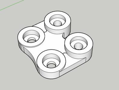 TT01E - Gear Cover Brace