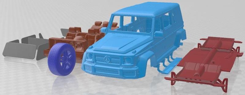 Mercedes Benz G Maybach Landaulet 2017 Printable Car