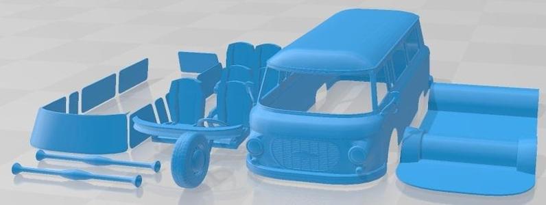 Barkas B 1000 Minibus Printable