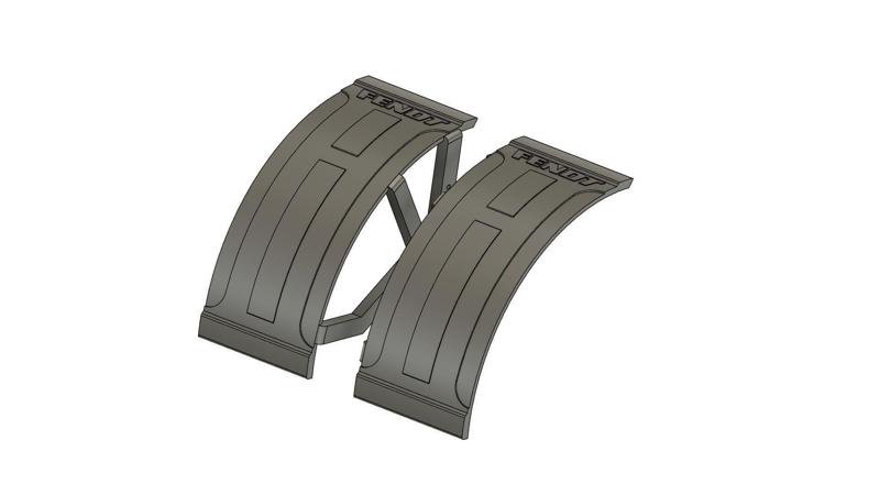 Mudguard Fendt 1050 Bruder - for Blocher 4000 series mount