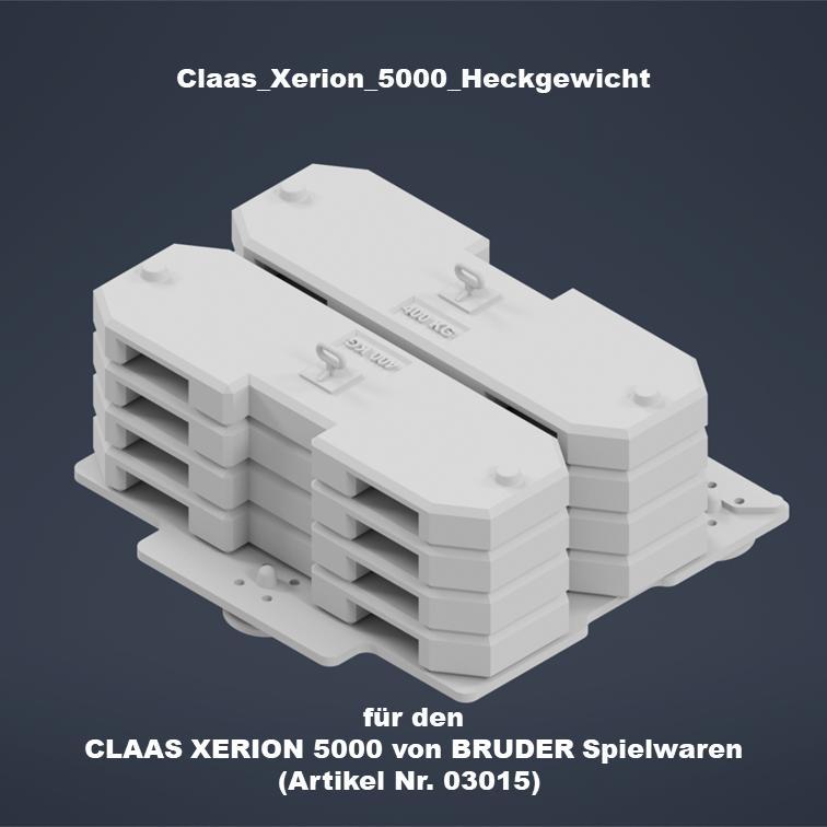 Bruder Claas Xerion 5000 rear weight / rear ballast