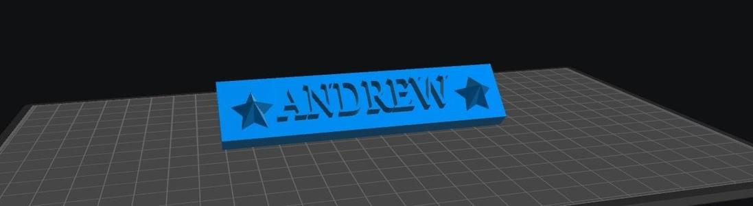 Andrew Nameplate