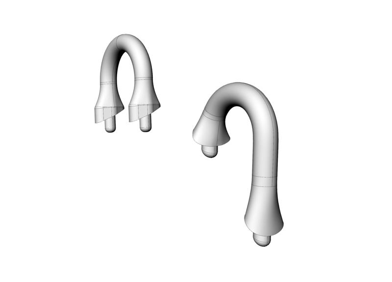 1/16 and 1/35 Sherman hull lifting rings