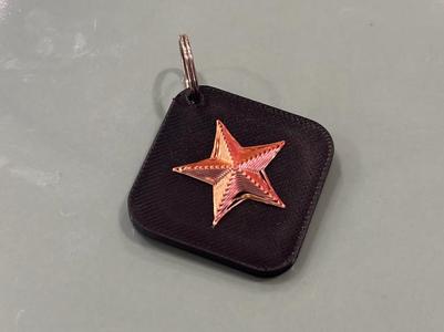 Texas Star NFC Keychain