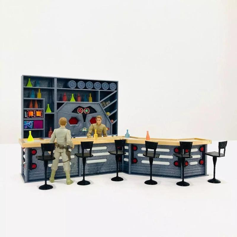 Star Trek Quarks Bar Diorama