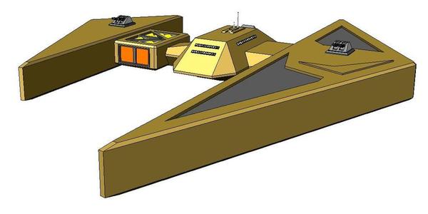 WC - Kilrathi Kamrani-Class Corvette