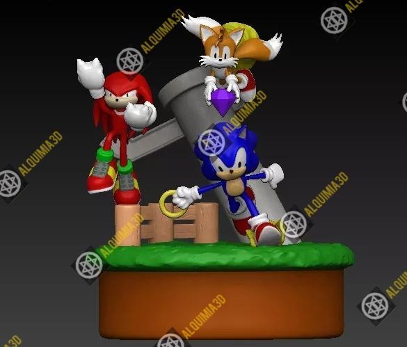 Sonic diorama