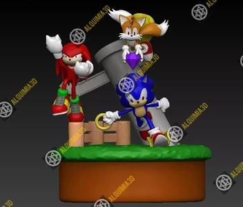 Sonic diorama