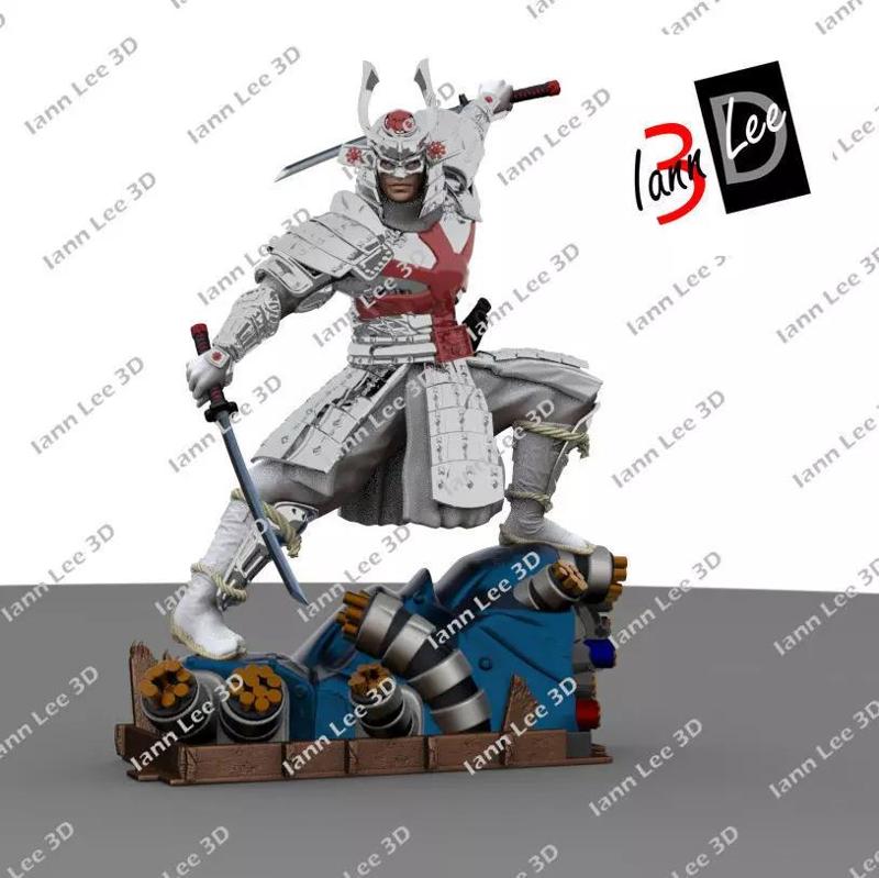 Samurai Plateado Silver Samurai Marvel Xmen mutante