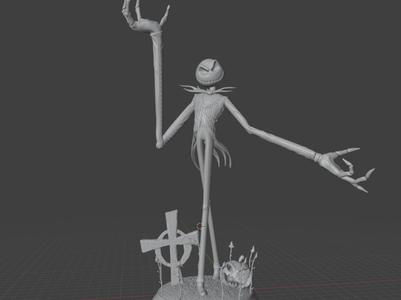 Life Size Jack Skellington Halloween Edition