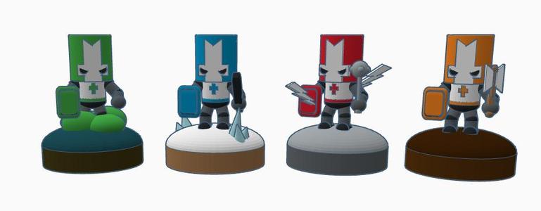 Castle Crasher Main Characters