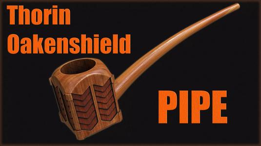 3D Printable Pipe Of Thorin Oakenshield