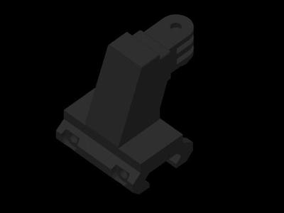 Gopro mount rail