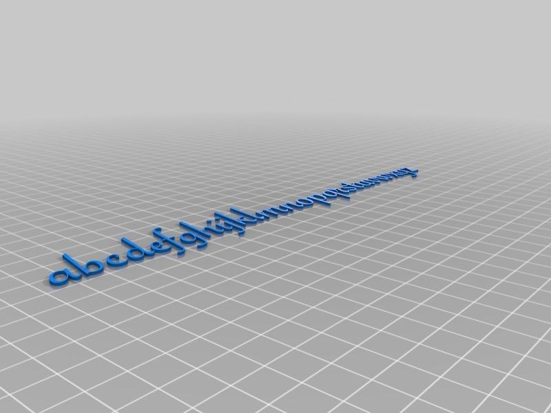 Alphabet letters