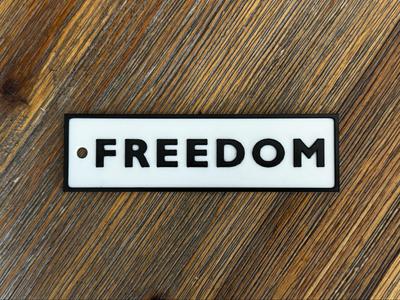 Freedom Keychains 5mm and 3.5mm