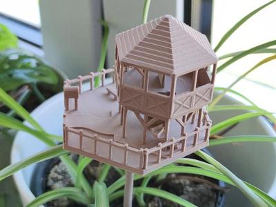 Mini Treehouse 2 Plant Decoration