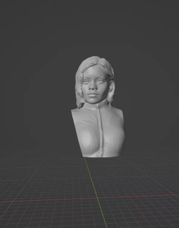 Rihanna bust