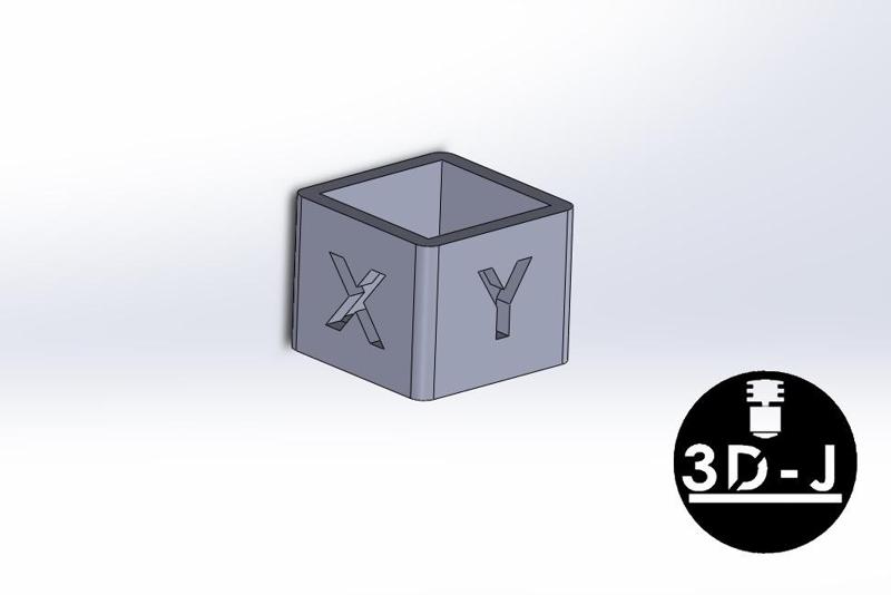25mm x 25mm x 20mm Calibration Cube
