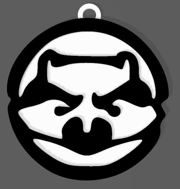 MARVEL AVENGERS ROCKET RACCOON KEYCHAIN