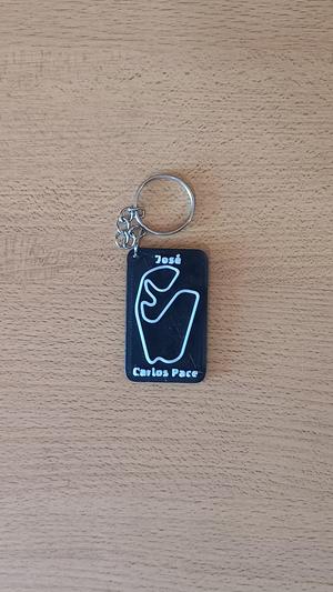 JOSE CARLOS PACE Circuit Key Chain