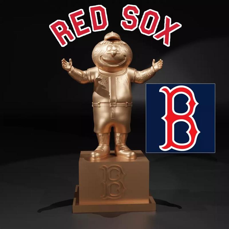 MLB - BOSTON RED SOX BASEBALL MASCOT STATUE
