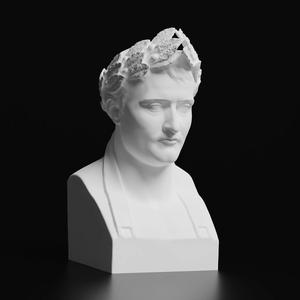 Napoleon Bonaparte Bust Highres for 3D Printing