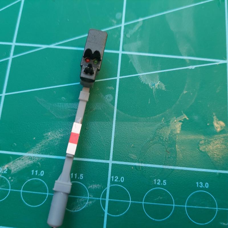 [ZM H0 scale] DB HV Blocksignals Hp0 & Hp1 (resin)