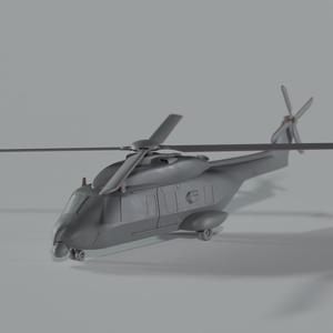 NH90 TTH army helicopter - scale model