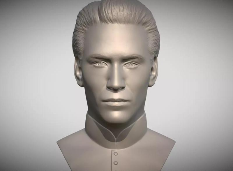 Neo Keanu Reeves from Matrix bust
