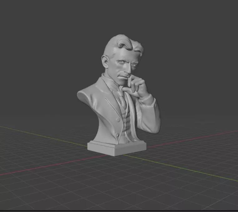 Nikola Tesla Bust