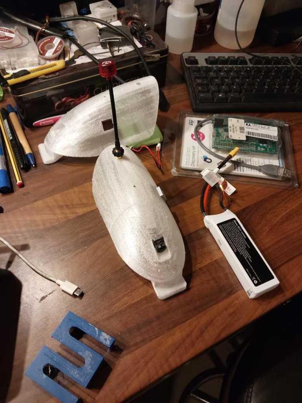 sky surfer x8 1480mm pilot's cockpit vtx fc gps fpv