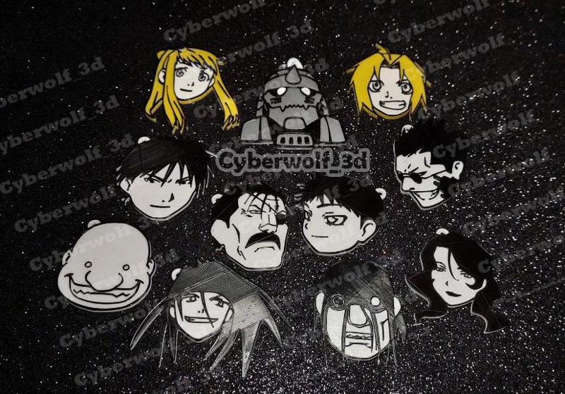 keychains / keychain , FULL METAL ALCHEMIST