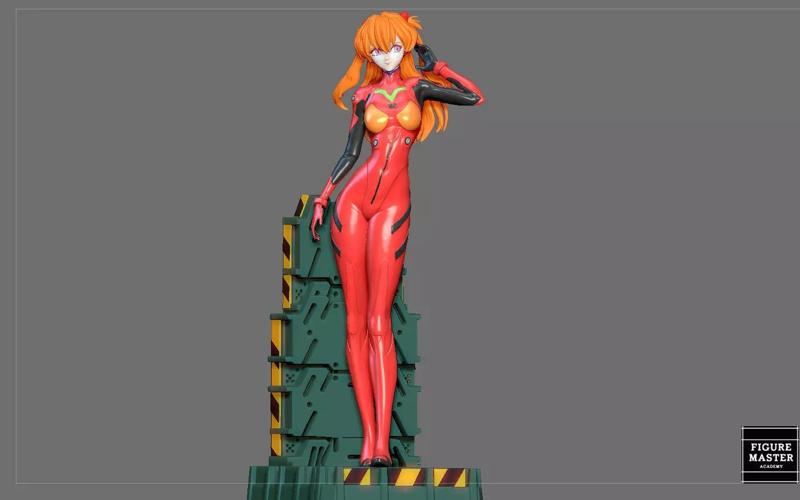 ASUKA LANGLEY PLUG SUIT EVANGELION ANIME CHARACTER PRETTY GIRL