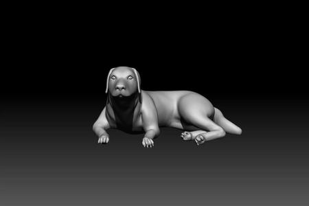 Labrador 3D print model